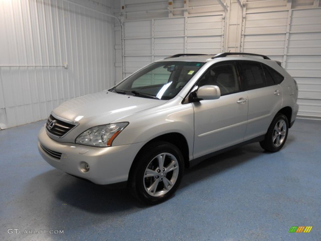 2006 RX 400h AWD Hybrid - Millenium Silver Metallic / Light Gray photo #2