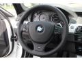 Black Steering Wheel Photo for 2013 BMW 5 Series #85126583