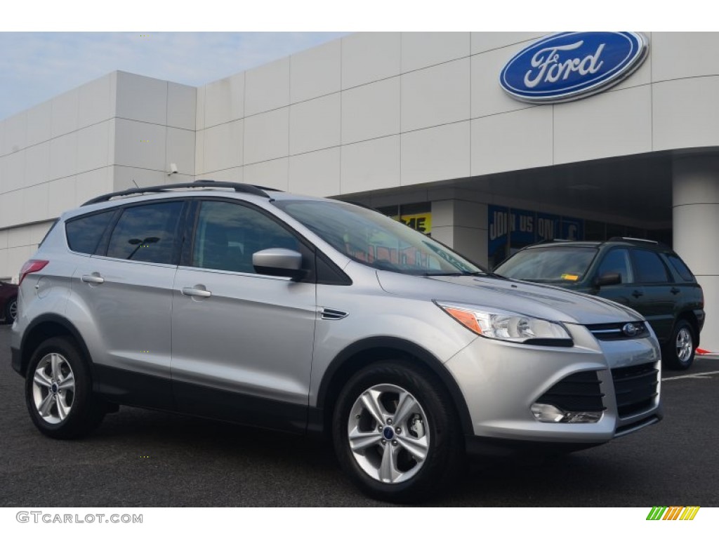 2014 Escape SE 1.6L EcoBoost - Ingot Silver / Charcoal Black photo #1