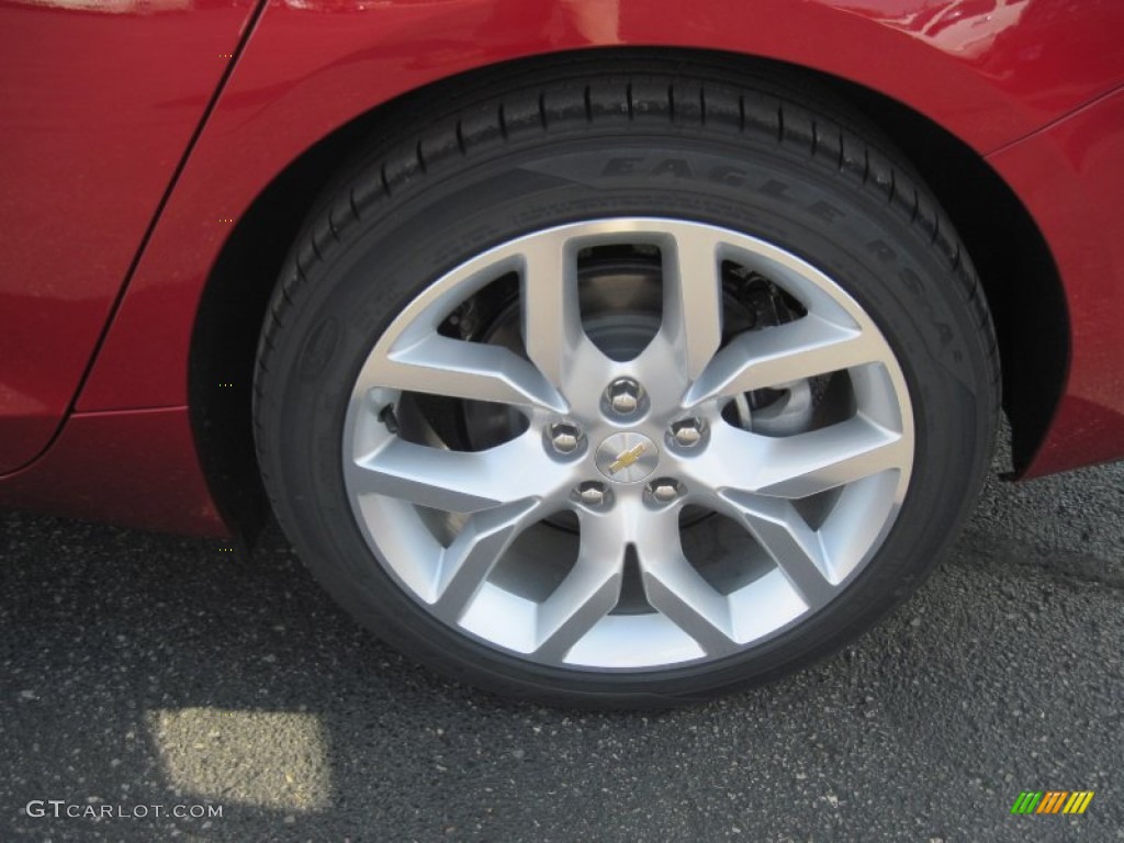 2014 Impala LTZ - Crystal Red Tintcoat / Jet Black/Dark Titanium photo #6