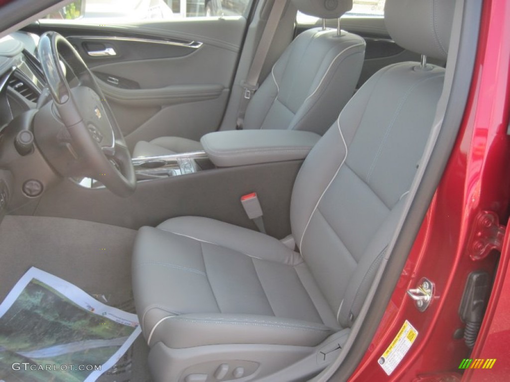 2014 Impala LTZ - Crystal Red Tintcoat / Jet Black/Dark Titanium photo #8