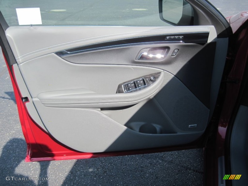 2014 Impala LTZ - Crystal Red Tintcoat / Jet Black/Dark Titanium photo #12