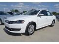 Candy White 2014 Volkswagen Passat 2.5L S