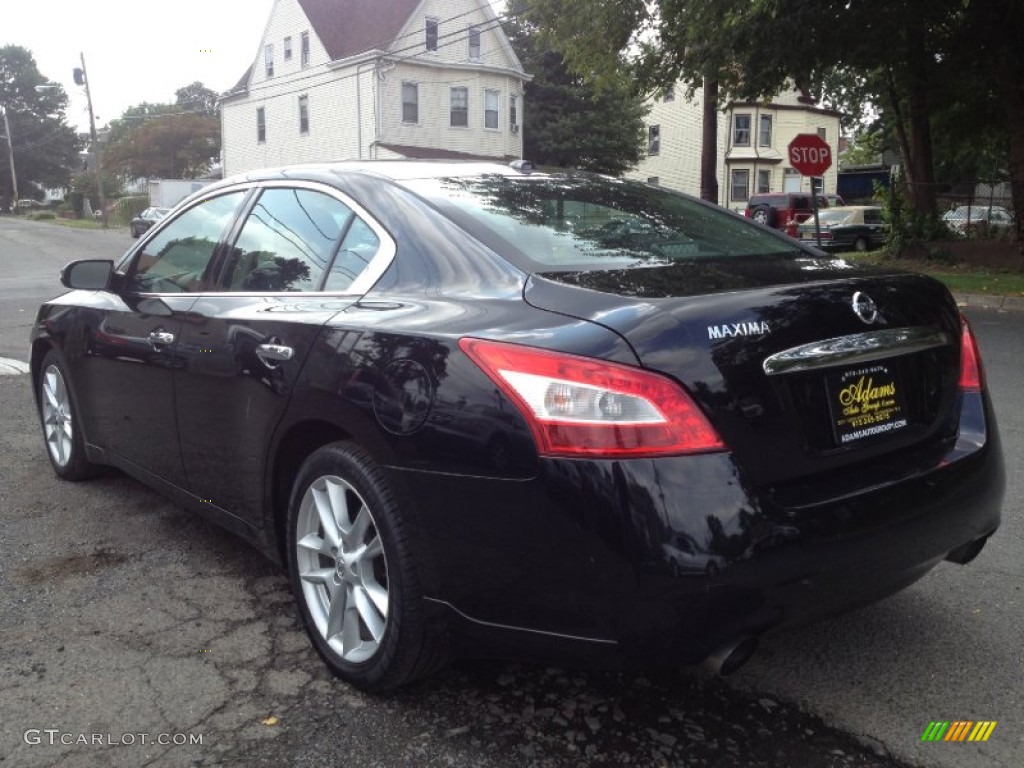 2010 Maxima 3.5 SV - Crimson Black / Charcoal photo #6