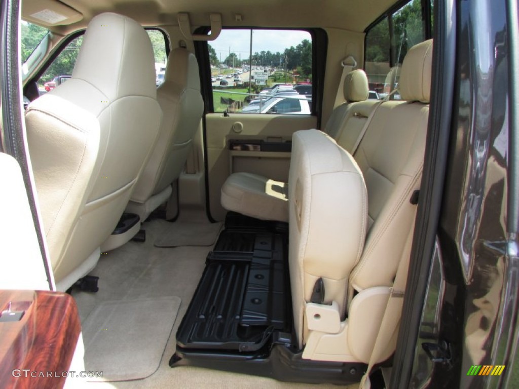 2008 F350 Super Duty XLT Crew Cab Dually - Dark Stone Metallic / Camel photo #61