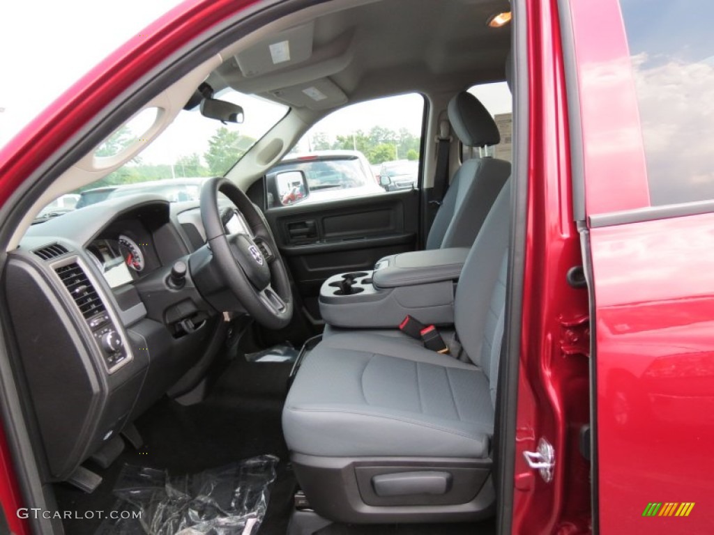 Black/Diesel Gray Interior 2014 Ram 1500 Express Crew Cab Photo #85128836