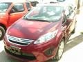 Ruby Red 2013 Ford Fiesta SE Sedan