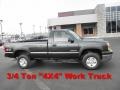 2004 Black Chevrolet Silverado 2500HD Regular Cab 4x4  photo #1