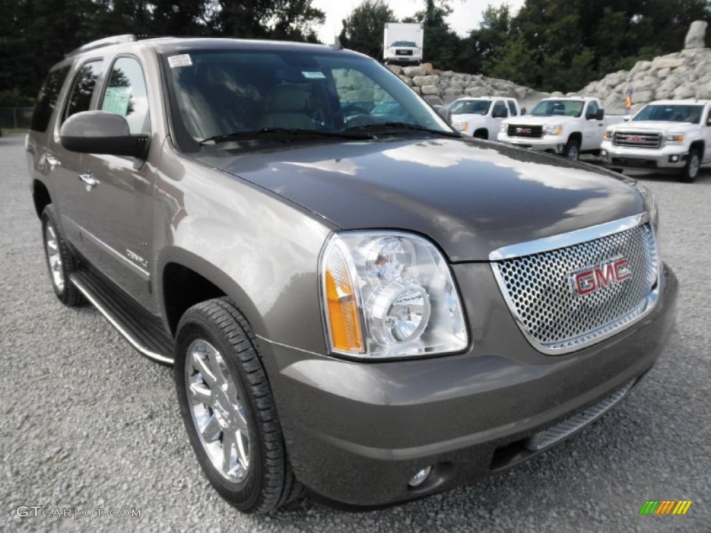 Mocha Steel Metallic 2014 GMC Yukon Denali AWD Exterior Photo #85129613