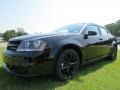 Black Clear Coat 2014 Dodge Avenger SE Exterior