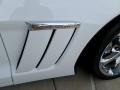 2013 Arctic White/60th Anniversary Pearl Silver Blue Stripes Chevrolet Corvette Grand Sport Coupe  photo #23