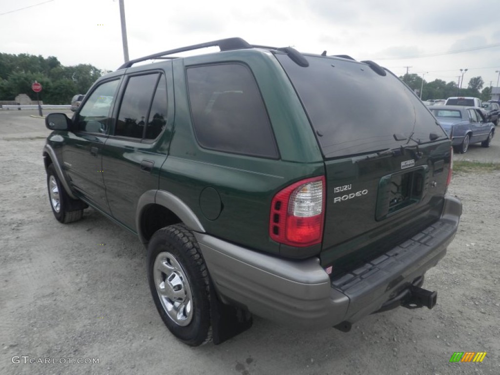 Garden Green Mica 2002 Isuzu Rodeo S Exterior Photo #85131290