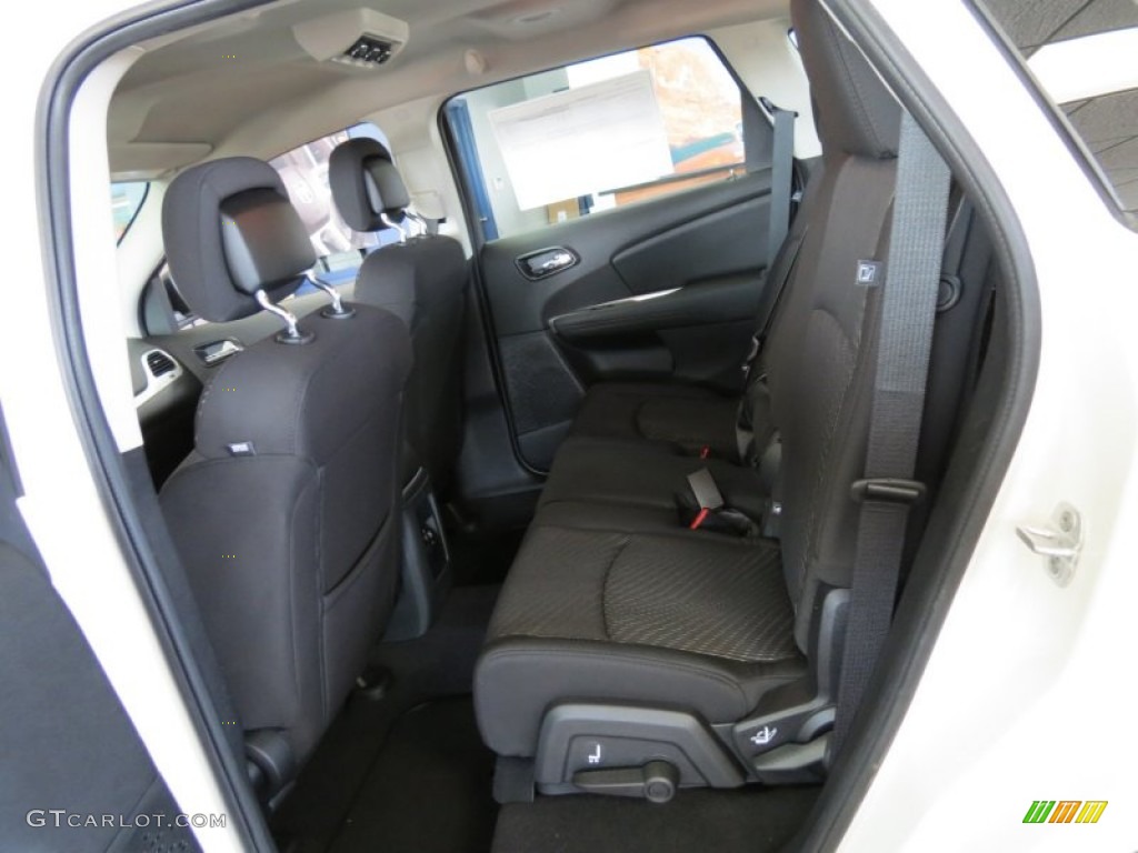 Black Interior 2014 Dodge Journey Amercian Value Package Photo #85131794