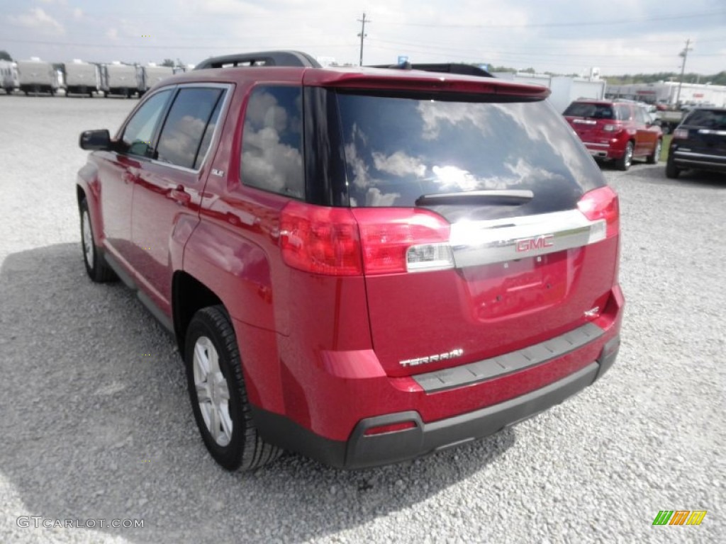 Crystal Red Tintcoat 2014 GMC Terrain SLE AWD Exterior Photo #85131896