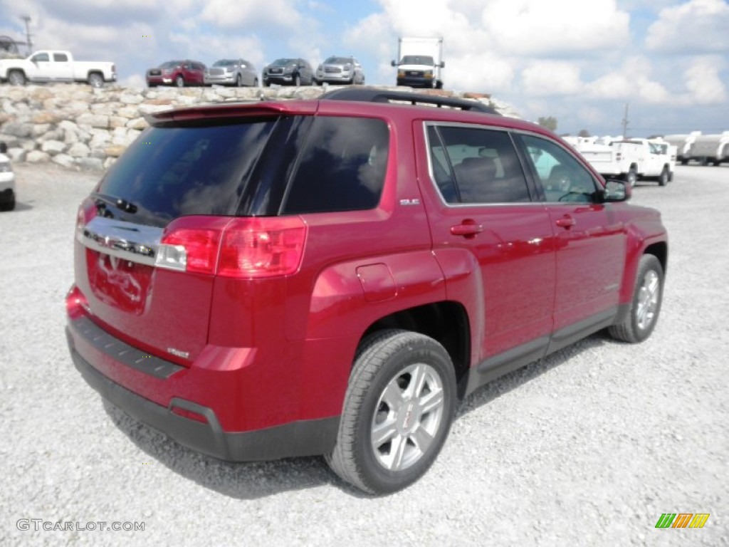 Crystal Red Tintcoat 2014 GMC Terrain SLE AWD Exterior Photo #85132067
