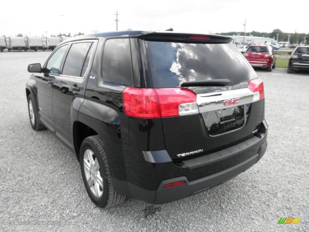 Carbon Black Metallic 2014 GMC Terrain SLE AWD Exterior Photo #85132484