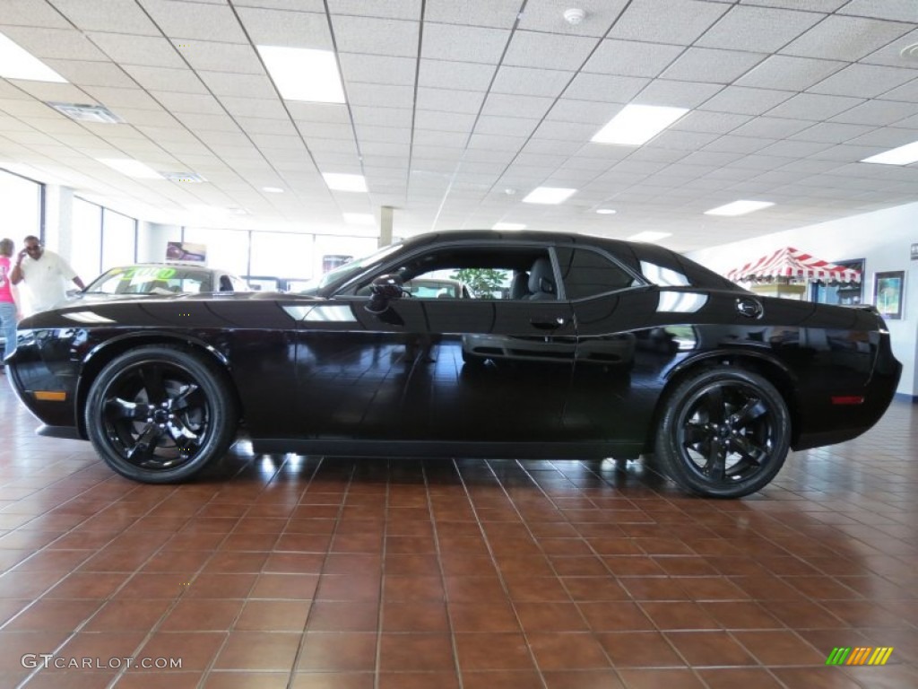 Black 2014 Dodge Challenger R/T Blacktop Exterior Photo #85132493