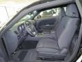 Dark Slate Gray Front Seat Photo for 2014 Dodge Challenger #85132641