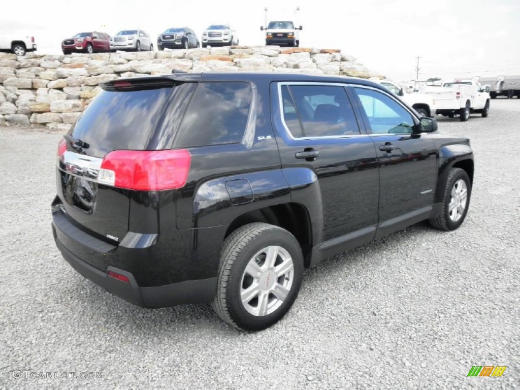 Carbon Black Metallic 2014 GMC Terrain SLE AWD Exterior Photo #85132670