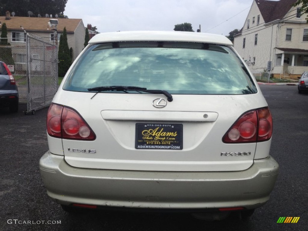 1999 RX 300 AWD - Golden White Pearl / Ivory photo #5
