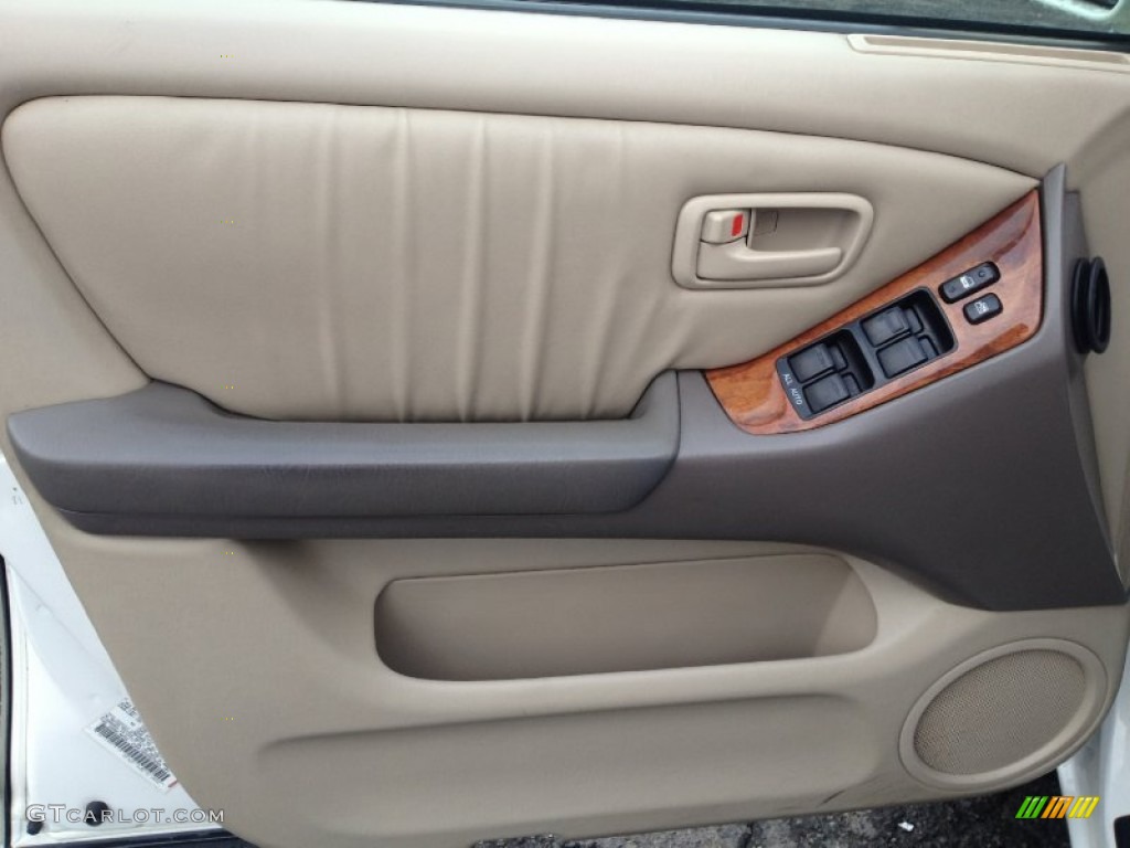 1999 RX 300 AWD - Golden White Pearl / Ivory photo #7