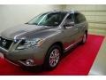 2013 Mocha Stone Nissan Pathfinder SL  photo #3