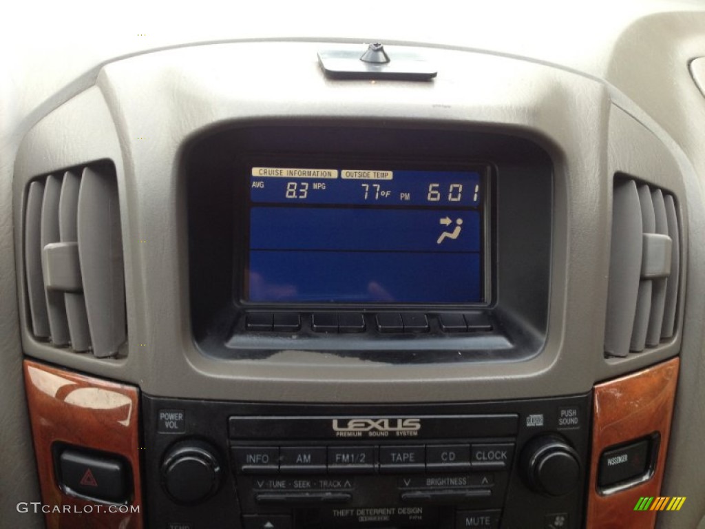 1999 RX 300 AWD - Golden White Pearl / Ivory photo #14