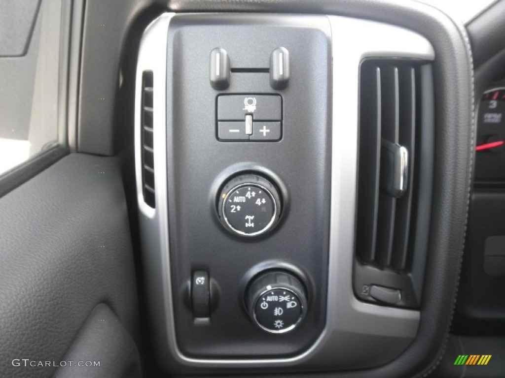 2014 GMC Sierra 1500 SLE Double Cab 4x4 Controls Photo #85133210