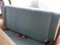 1997 Jeep Wrangler Tan Interior Rear Seat Photo