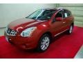 2011 Cayenne Red Nissan Rogue SV  photo #3