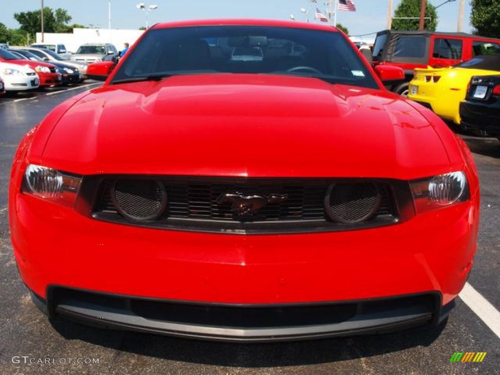 2011 Mustang GT Premium Coupe - Race Red / Charcoal Black photo #6