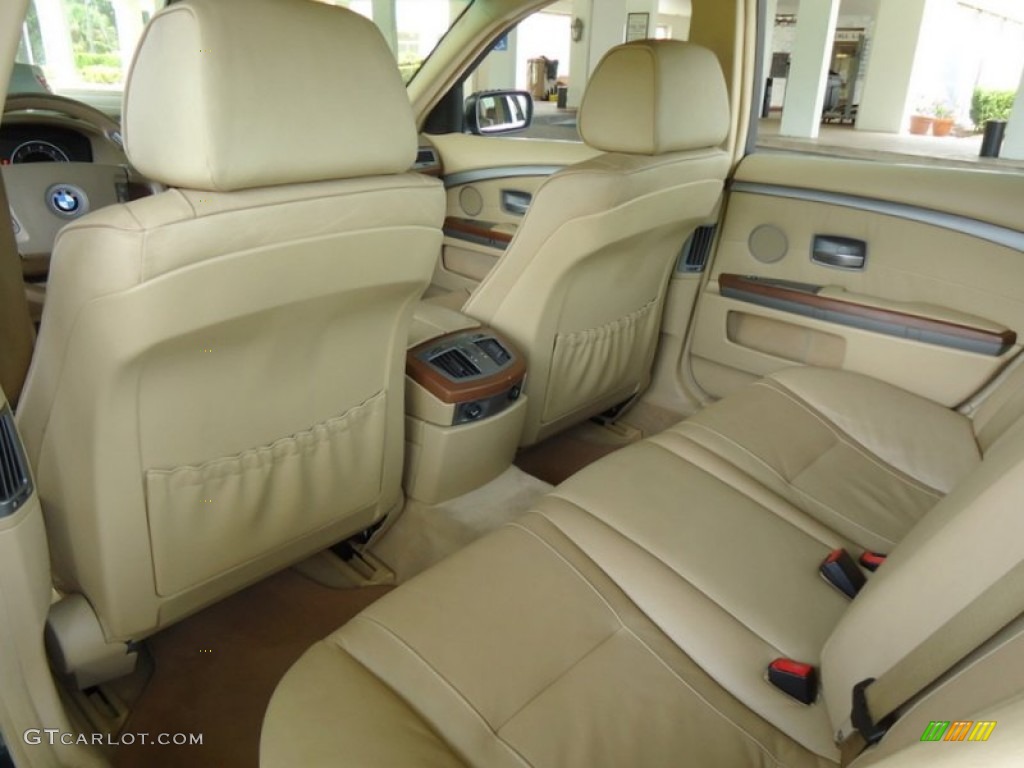 2002 7 Series 745i Sedan - Oxford Green Metallic / Beige III photo #38