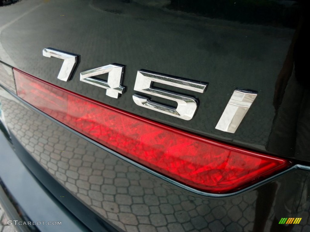 2002 7 Series 745i Sedan - Oxford Green Metallic / Beige III photo #43