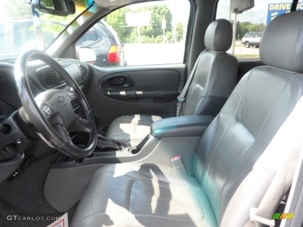 2004 TrailBlazer EXT LT 4x4 - Black / Dark Pewter photo #11