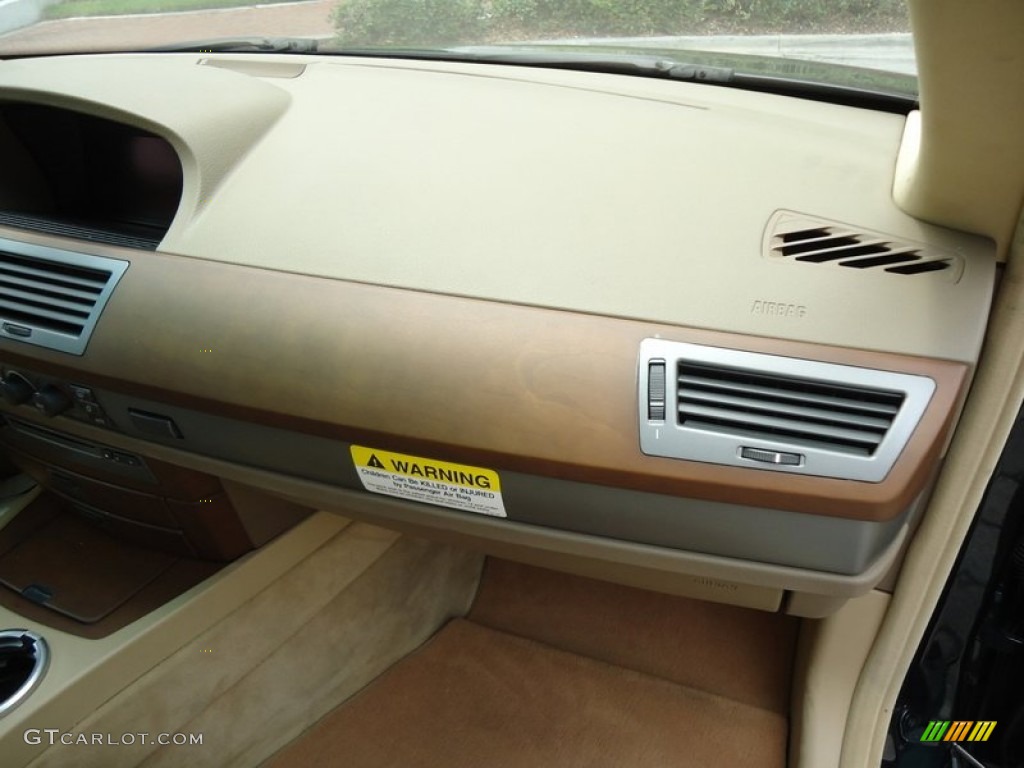 2002 7 Series 745i Sedan - Oxford Green Metallic / Beige III photo #56