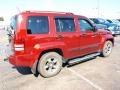 2008 Red Rock Crystal Pearl Jeep Liberty Sport 4x4  photo #3