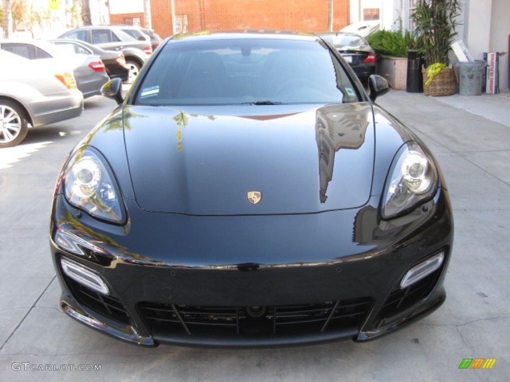 Black 2012 Porsche Panamera Turbo S Exterior Photo #85135445