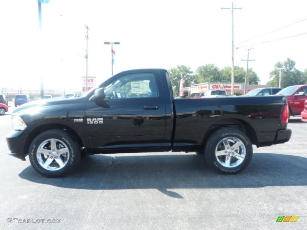 Black 2014 Ram 1500 Express Regular Cab Exterior Photo #85135967