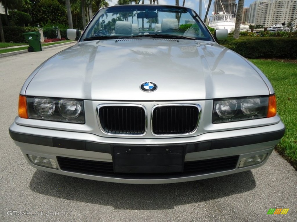 Titanium Silver Metallic 1999 BMW 3 Series 328i Convertible Exterior Photo #85135973