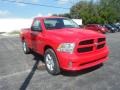 2014 Flame Red Ram 1500 Express Regular Cab  photo #1