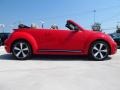 2013 Tornado Red Volkswagen Beetle Turbo Convertible  photo #10