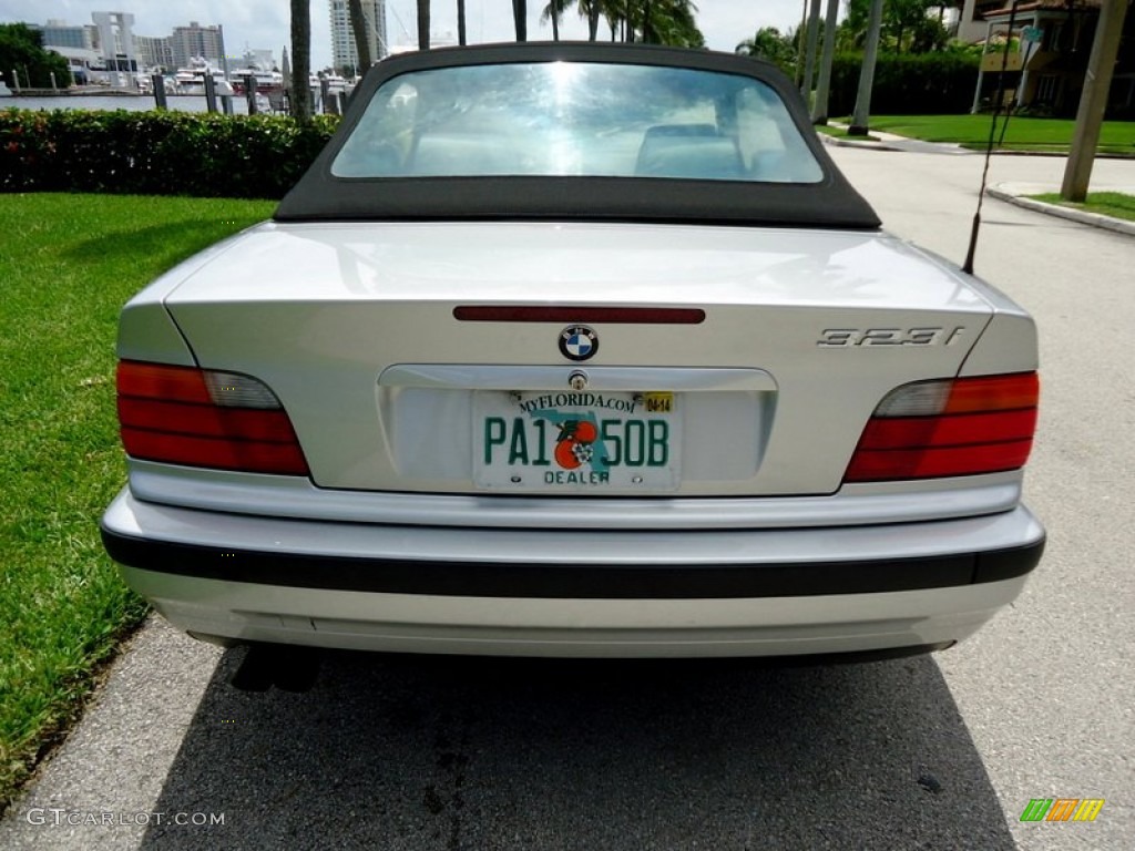 1999 3 Series 328i Convertible - Titanium Silver Metallic / Grey photo #25