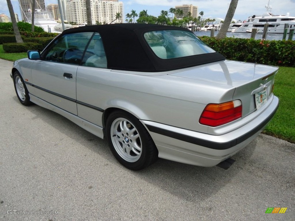 1999 3 Series 328i Convertible - Titanium Silver Metallic / Grey photo #28