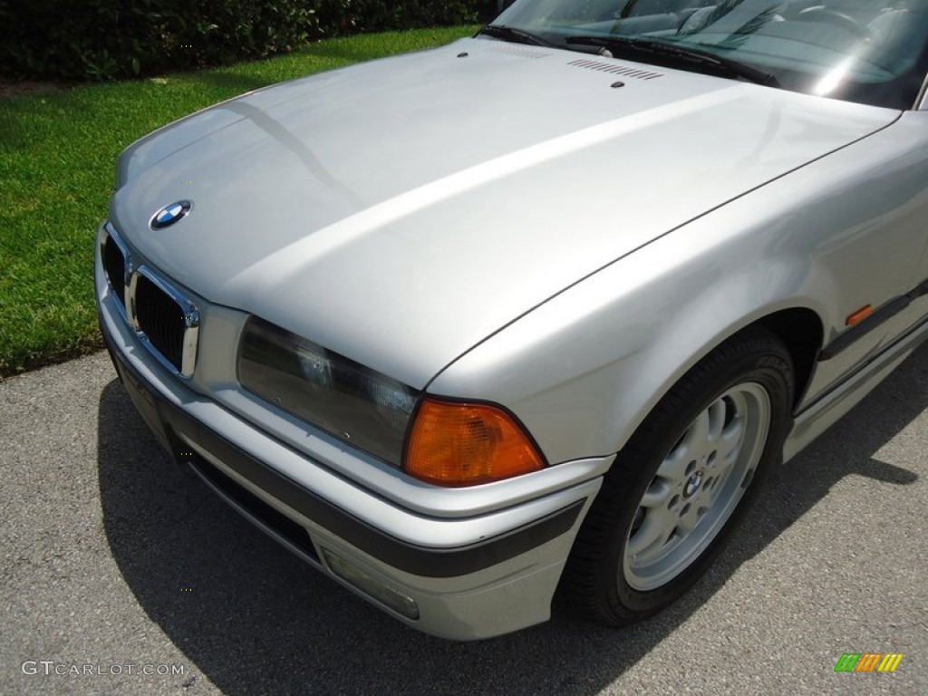 1999 3 Series 328i Convertible - Titanium Silver Metallic / Grey photo #30