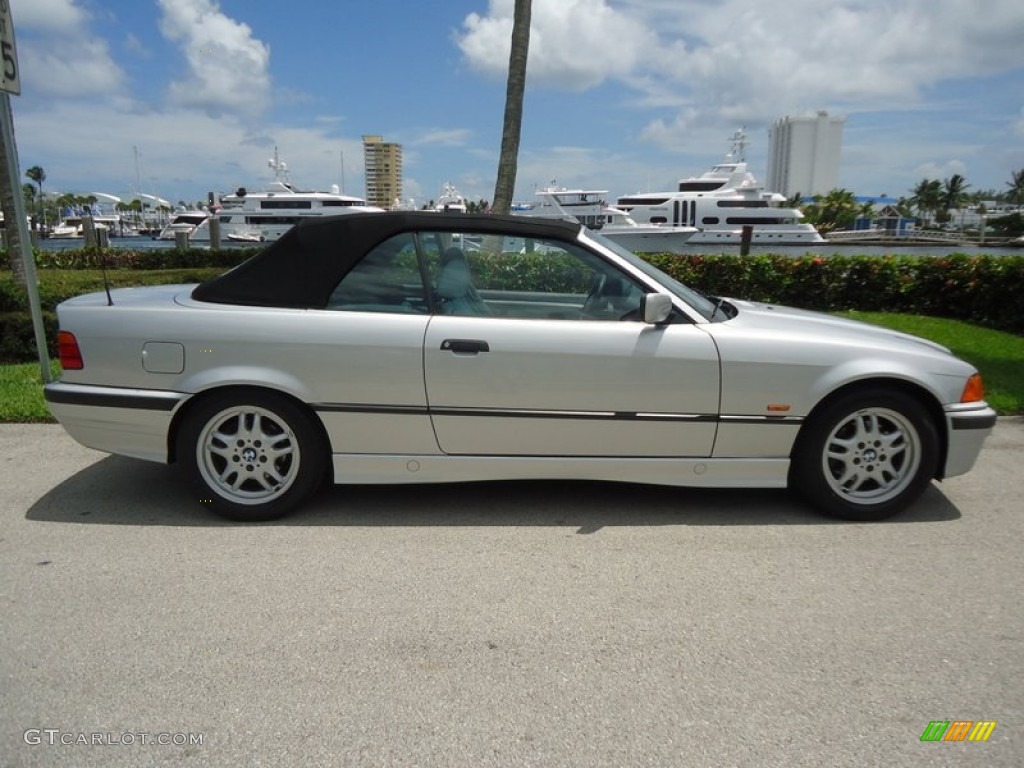 1999 3 Series 328i Convertible - Titanium Silver Metallic / Grey photo #31