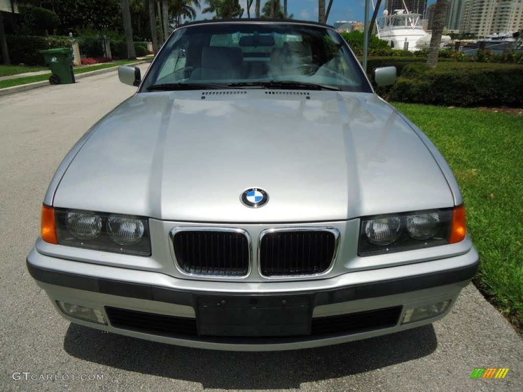 Titanium Silver Metallic 1999 BMW 3 Series 328i Convertible Exterior Photo #85136432