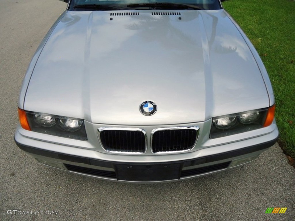 1999 3 Series 328i Convertible - Titanium Silver Metallic / Grey photo #40