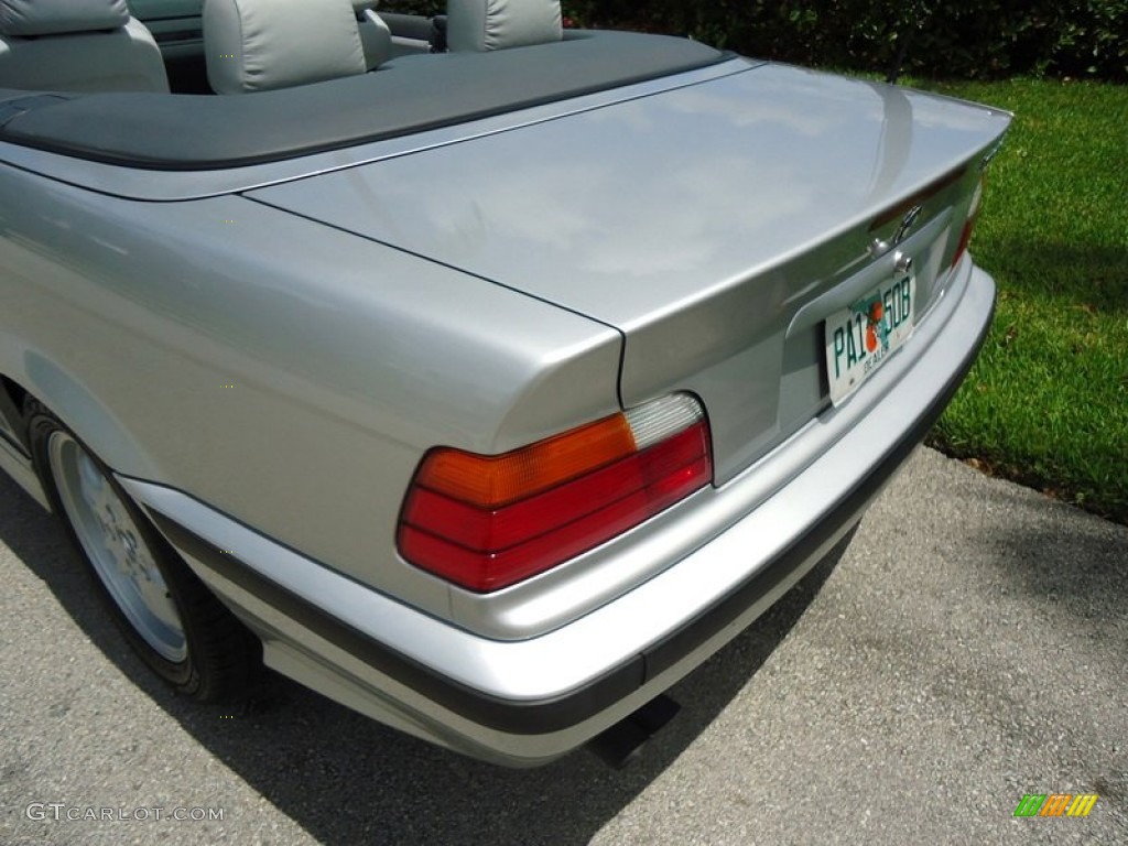 1999 3 Series 328i Convertible - Titanium Silver Metallic / Grey photo #43