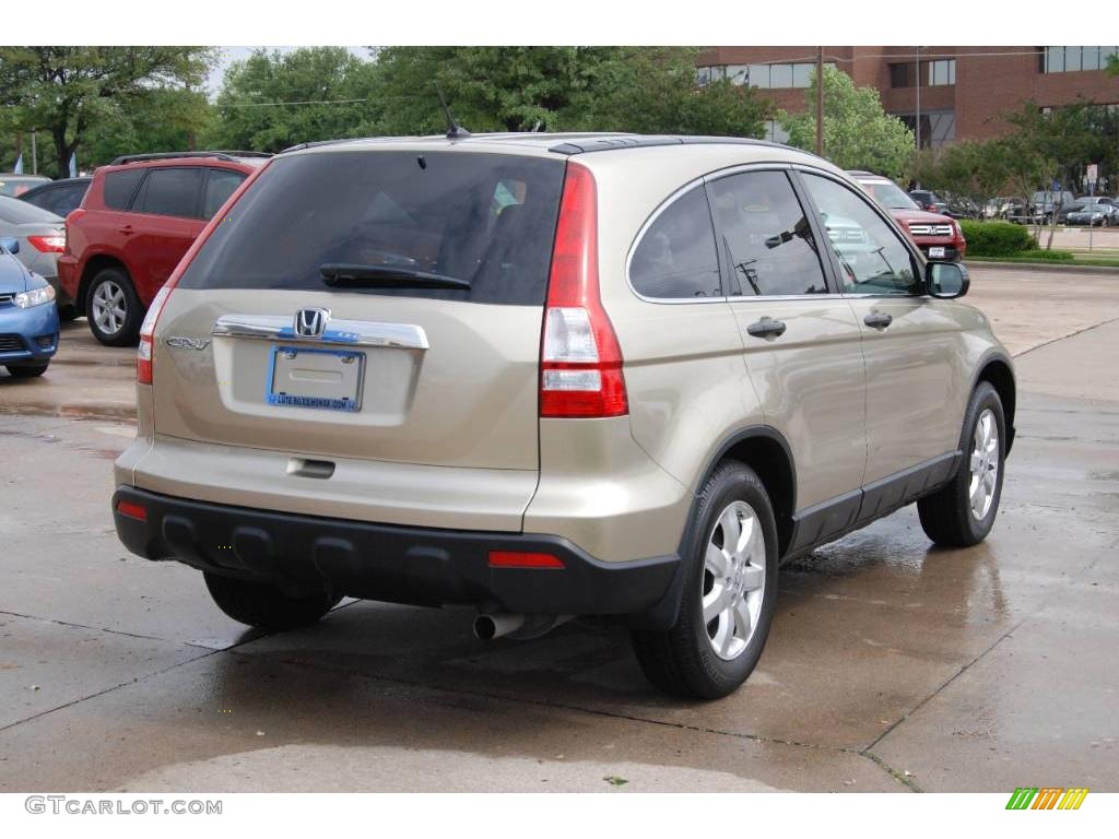 2007 CR-V EX - Borrego Beige Metallic / Ivory photo #7