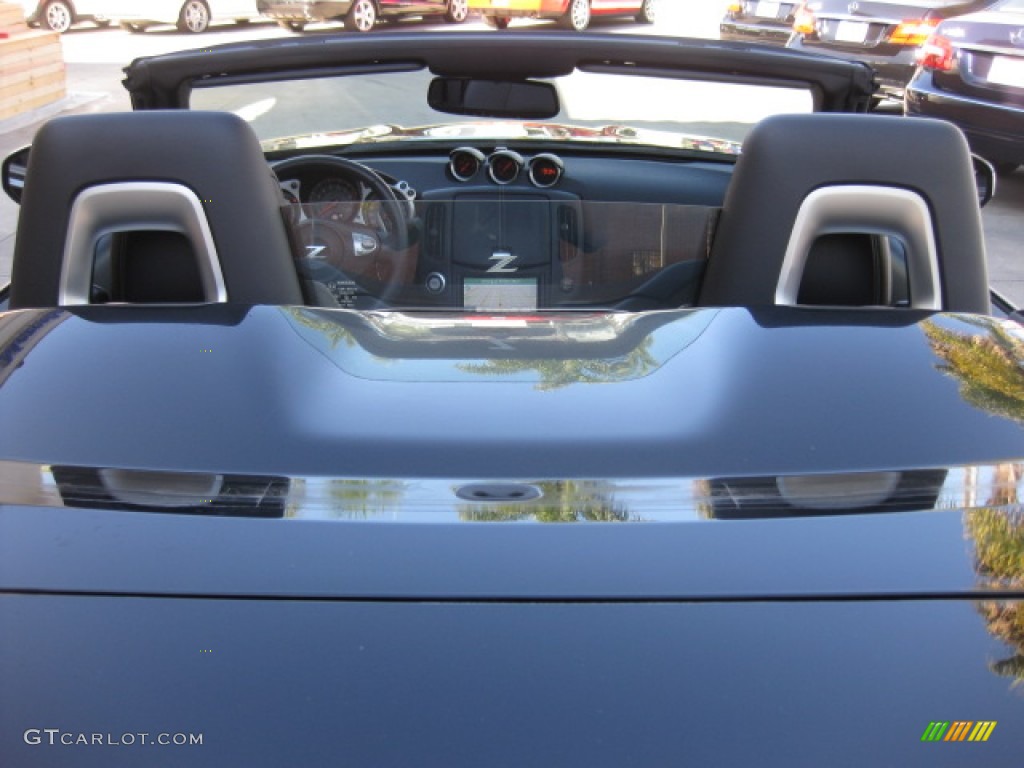 2010 370Z Touring Roadster - Magnetic Black / Black Leather photo #21